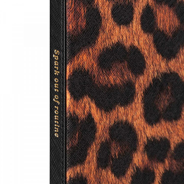 Premium Τετράδιο Α5 με κάλυμμα από Δερματίνη KOKONOTE LUXE Bold Leopard