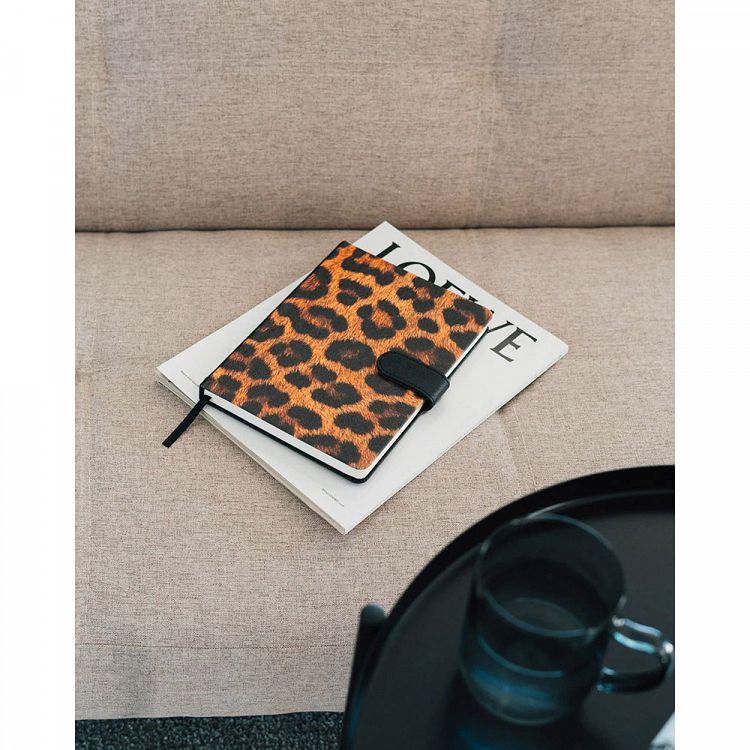Premium Τετράδιο Α5 με κάλυμμα από Δερματίνη KOKONOTE LUXE Bold Leopard