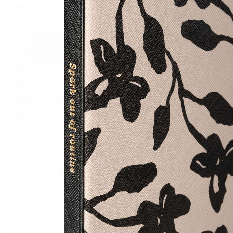Premium Τετράδιο Α5 με κάλυμμα από Δερματίνη KOKONOTE LUXE Midnight Dahlia