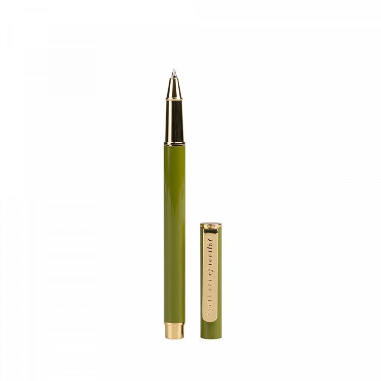 Στυλό 0,70mm KOKONOTE BASIC STUDIO Pistachio Pesto Πράσινο με Επίχρυσες Λεπτομέρειες