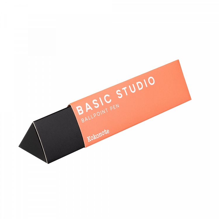 Στυλό 0,70mm KOKONOTE BASIC STUDIO Coral Spice Κοραλί με Επίχρυσες Λεπτομέρειες