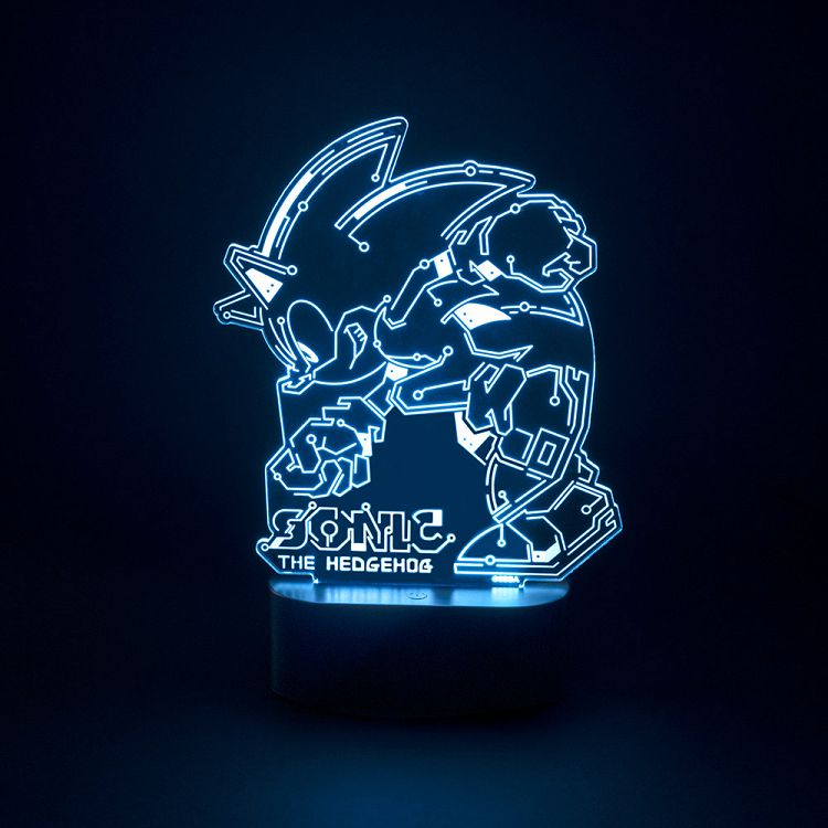 Φορητό Φωτιστικό Led 20εκ SONIC THE HEDGEHOG Speed Circuit