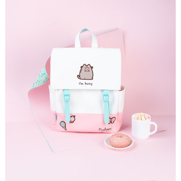Premium Τσάντα Πλάτης PUSHEEN Rose Collection