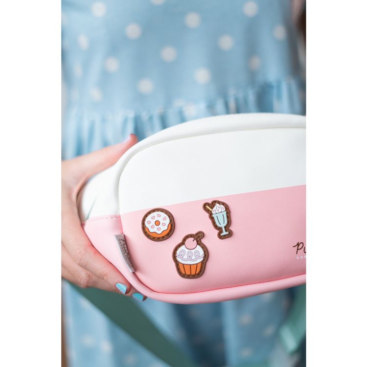 Τσαντάκι Μέσης με Δερματίνη PUSHEEN Rose Collection