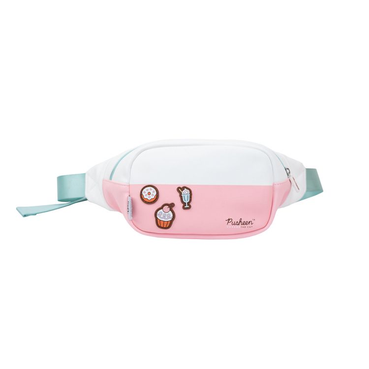 Τσαντάκι Μέσης με Δερματίνη PUSHEEN Rose Collection