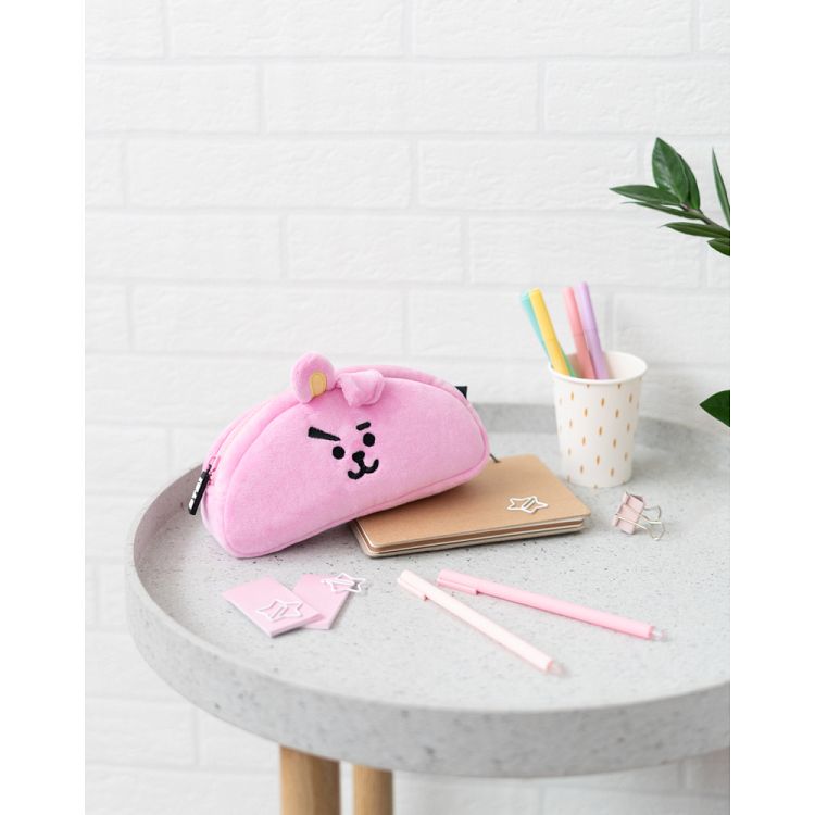 Κασετίνα Λούτρινη Μισοφέγγαρο BT21 Cooky