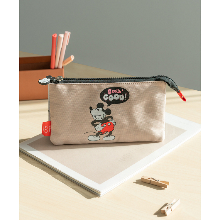 Κασετίνα Τριπλή DISNEY 100th Anniversary Mickey Mouse