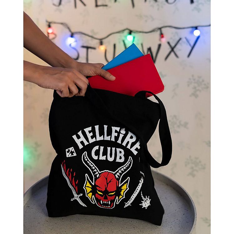 Τσάντα Αγορών Οικολογική STRANGER THINGS Hellfire Club