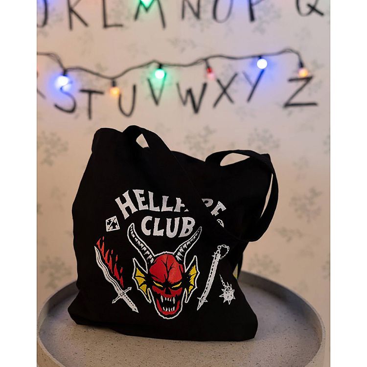 Τσάντα Αγορών Οικολογική STRANGER THINGS Hellfire Club