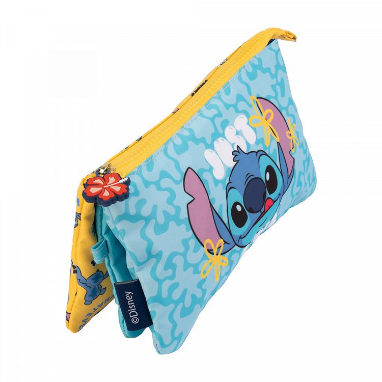 Κασετίνα Τριπλή DISNEY Lilo & Stitch Tropical