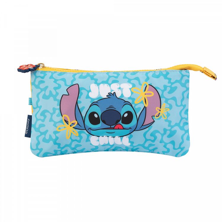 Κασετίνα Τριπλή DISNEY Lilo & Stitch Tropical