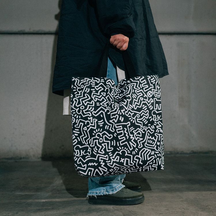 Τσάντα Αγορών Οικολογική 42X42εκ KEITH HARING