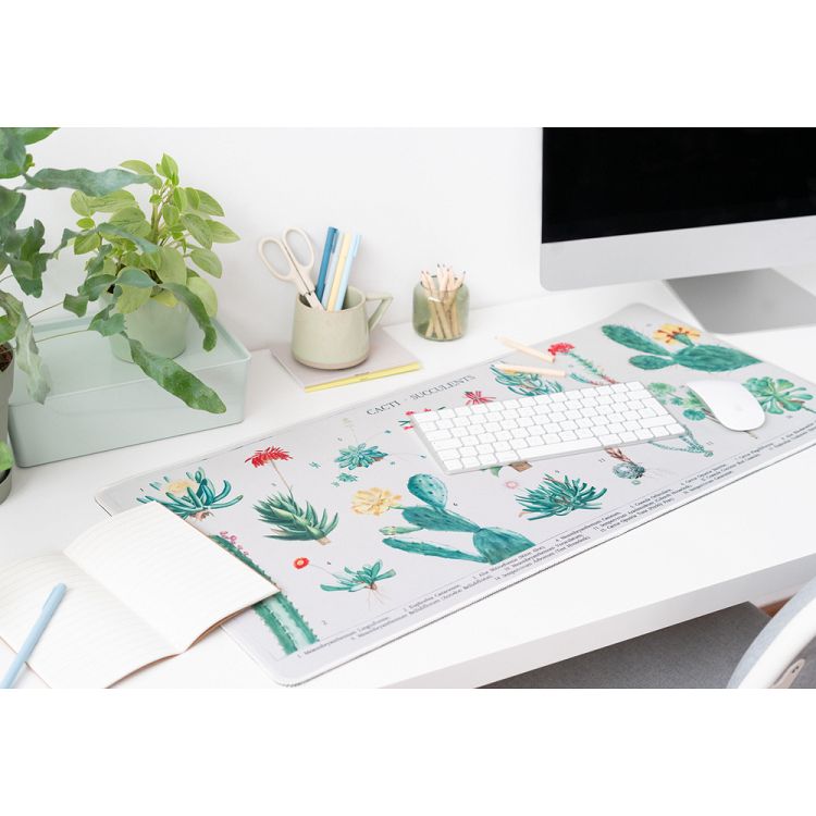 Gaming Pad / Σουμέν XL 35Χ80εκ BOTANICAL Cacti
