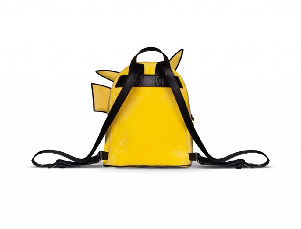 Premium Τσάντα Πλάτης Λούτρινη POKEMON Pikachu