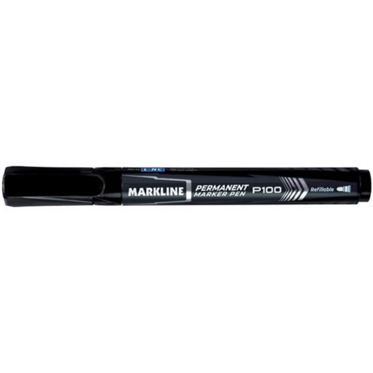 Μαρκαδόρος LINC Markline/μαύρος 10τμχ