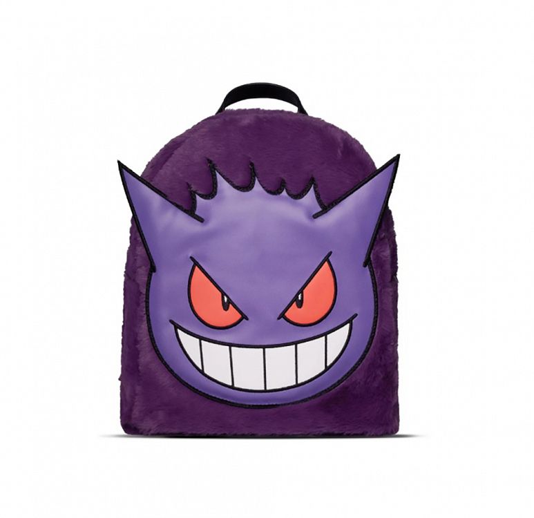 Premium Τσάντα Πλάτης Λούτρινη POKEMON Gengar