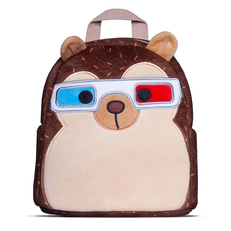 Μίνι Τσάντα Πλάτης με Τσεπάκι SQUISHMALLOWS Χανς ο Σκαντζόχοιρος