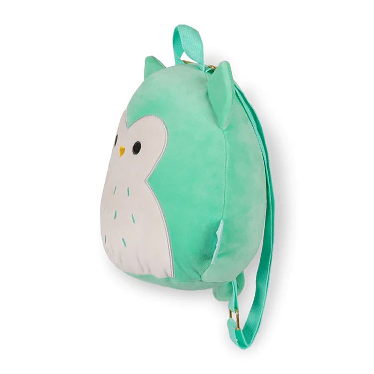 Μίνι Λούτρινο Πλάτης με Τσεπάκι SQUISHMALLOWS Ουίνστον η Κουκουβάγια