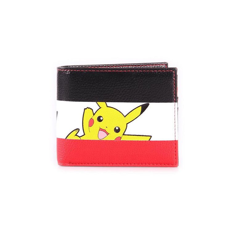 Πορτοφόλι Διπλό με Εκτυπωμένη Δερματίνη POKEMON Pikachu (Anime Collection)