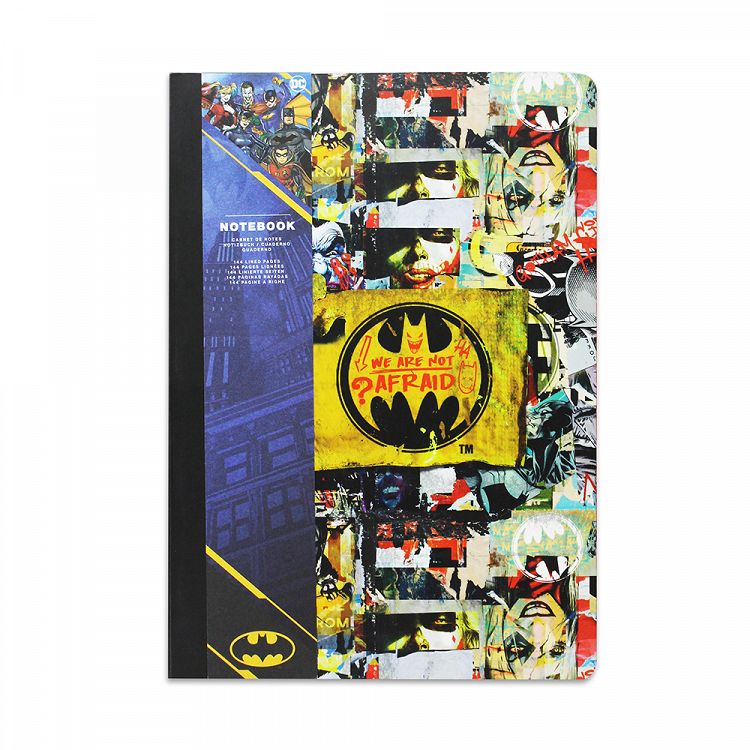 Σημειωματάριο A5/15Χ21 DC COMICS Batman Villains