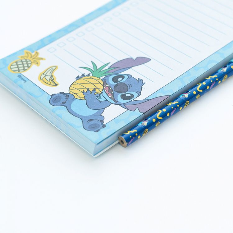 Μπλοκ Σημειώσεων 65φ με Μαγνήτη & Μολύβι DISNEY Stitch Tropical