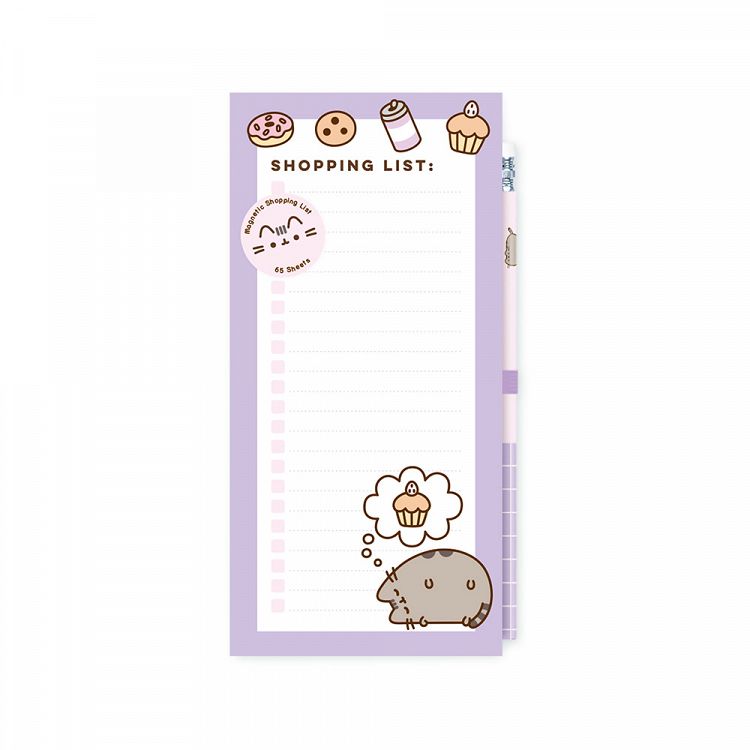 Μπλοκ Σημειώσεων 65φ με Μαγνήτη & Μολύβι PUSHEEN Moments