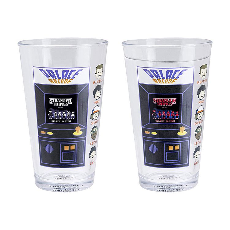 Ποτήρι με Αλλαγή Χρώματος 450ml STRANGER THINGS Palace Arcade