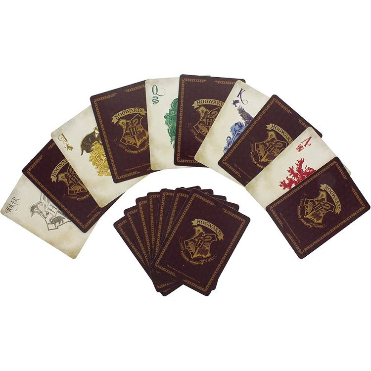 Playing Cards in Metal Case HARRY POTTER Hogwarts