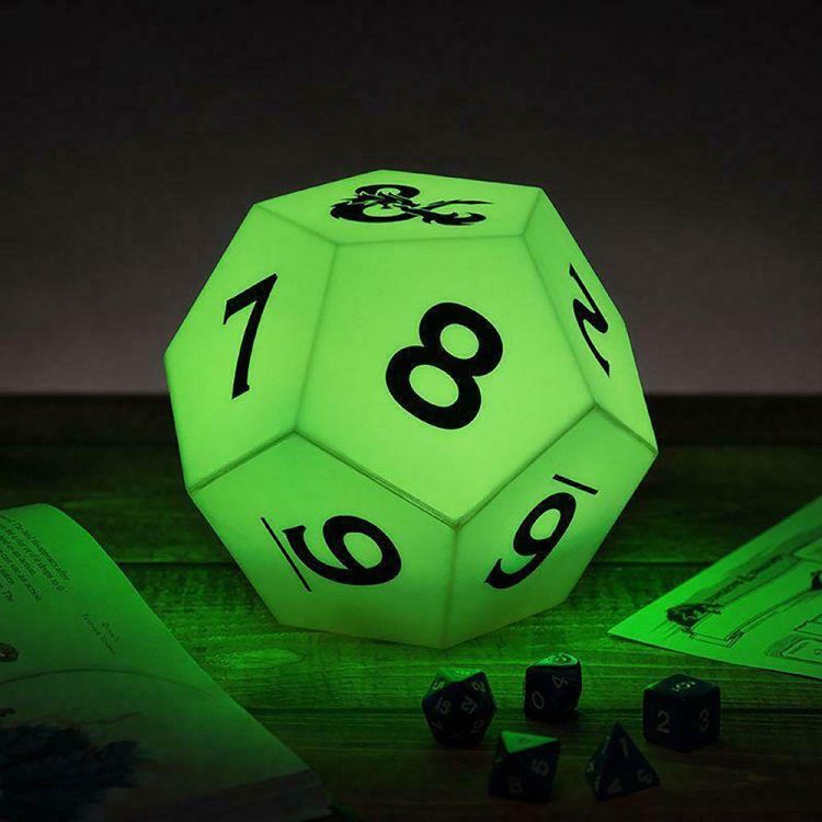 Φωτιστικό 12εδρο Ζάρι DUNGEONS & DRAGONS D12
