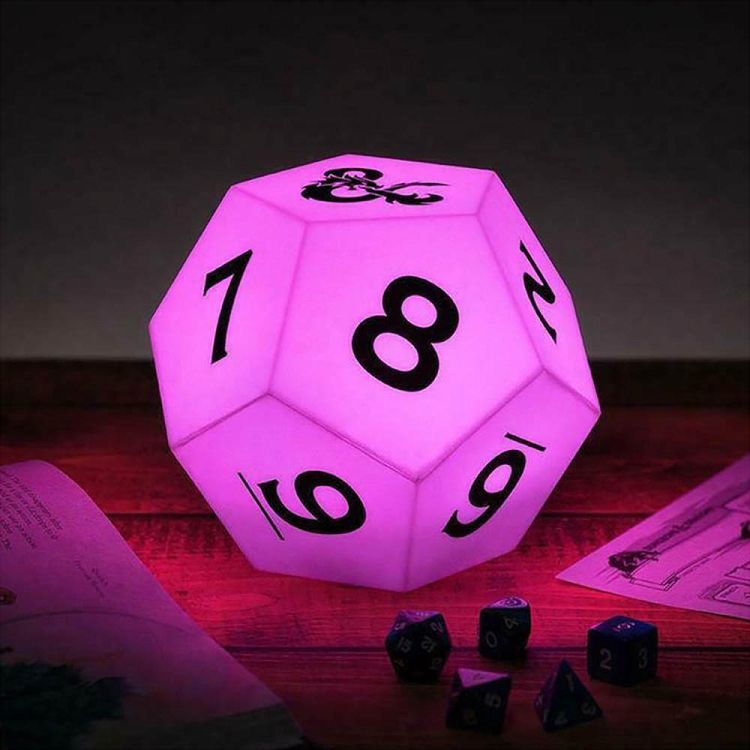 Φωτιστικό 12εδρο Ζάρι DUNGEONS & DRAGONS D12