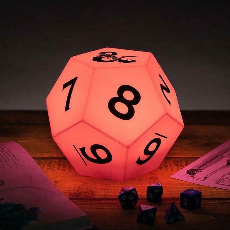 Φωτιστικό 12εδρο Ζάρι DUNGEONS & DRAGONS D12