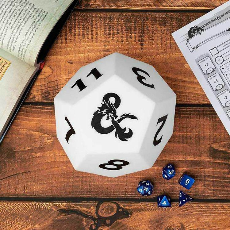 Φωτιστικό 12εδρο Ζάρι DUNGEONS & DRAGONS D12