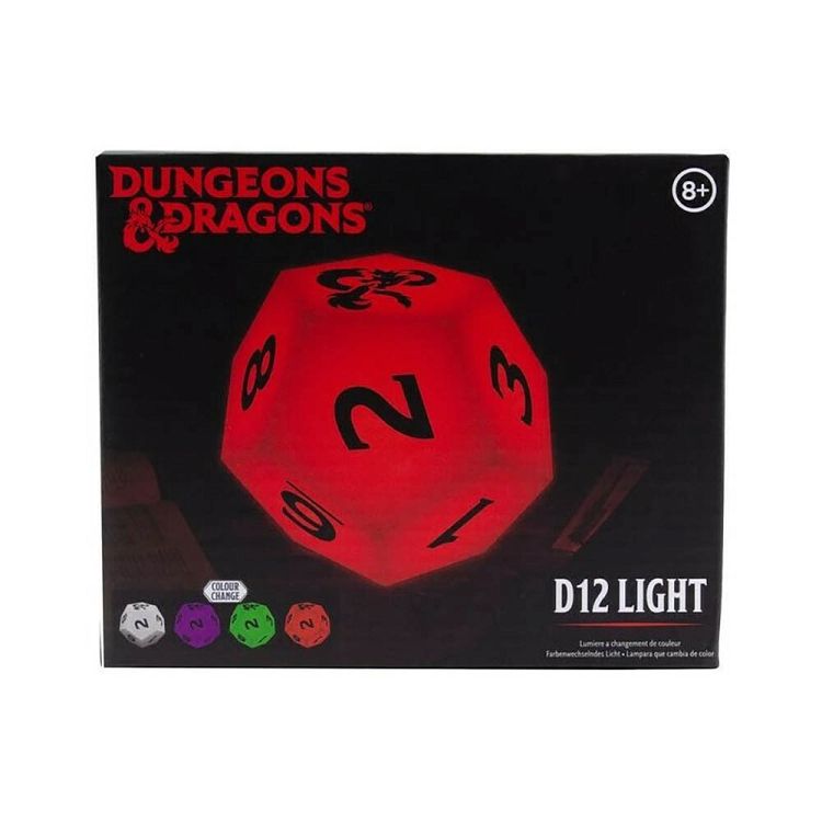 Φωτιστικό 12εδρο Ζάρι DUNGEONS & DRAGONS D12
