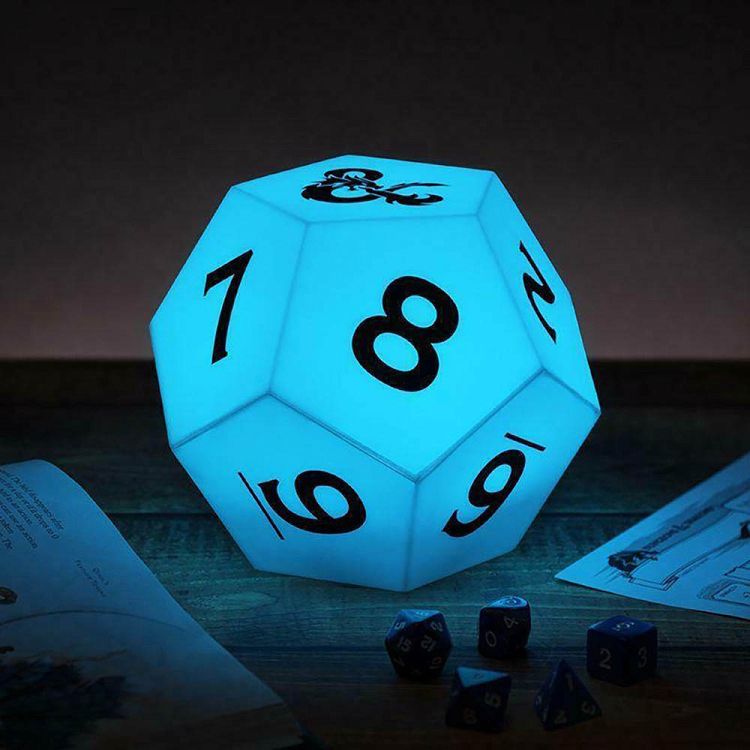 Φωτιστικό 12εδρο Ζάρι DUNGEONS & DRAGONS D12