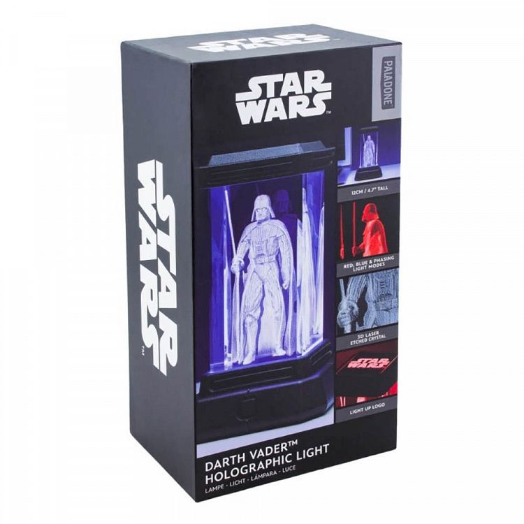 Ολογραφικό Φωτιστικό STAR WARS Darth Vader