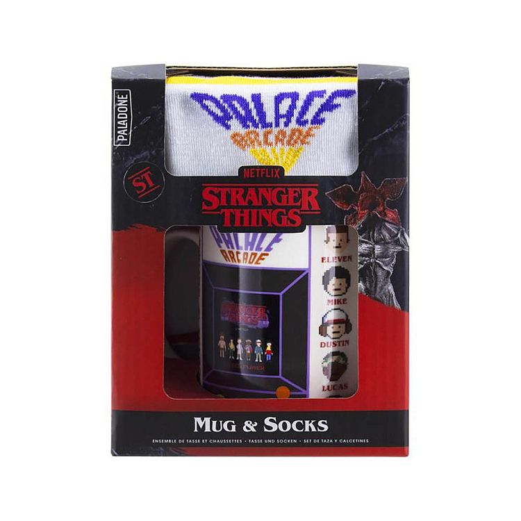 Σετ κούπα 330ml & Κάλτσες STRANGER THINGS