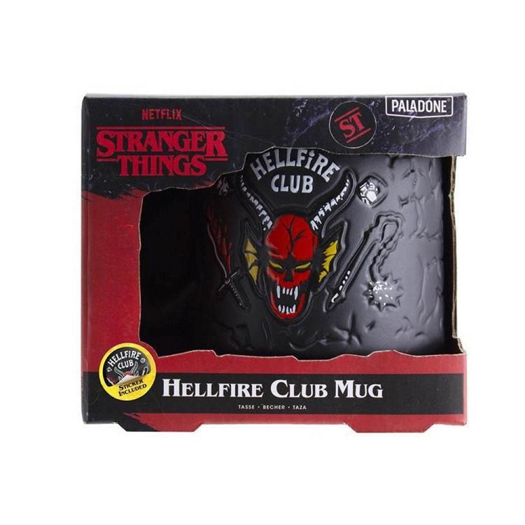 Κούπα 3D 400ml STRANGER THINGS Hellfire Club Demon