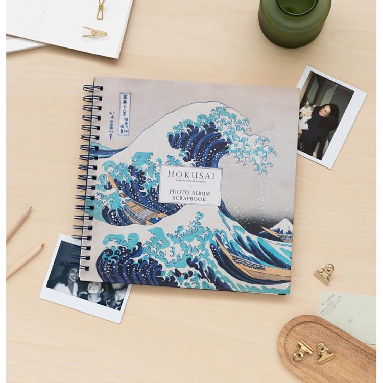 Φωτο-Άλμπουμ Scrapbook 25X25εκ 40 Φύλλα HOKUSAI by Kokonote