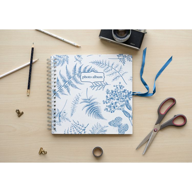 Φωτο-Άλμπουμ Scrapbook 25X25εκ 40 Φύλλα BLUE NATURE
