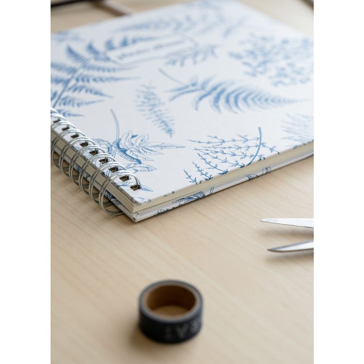 Φωτο-Άλμπουμ Scrapbook 25X25εκ 40 Φύλλα BLUE NATURE