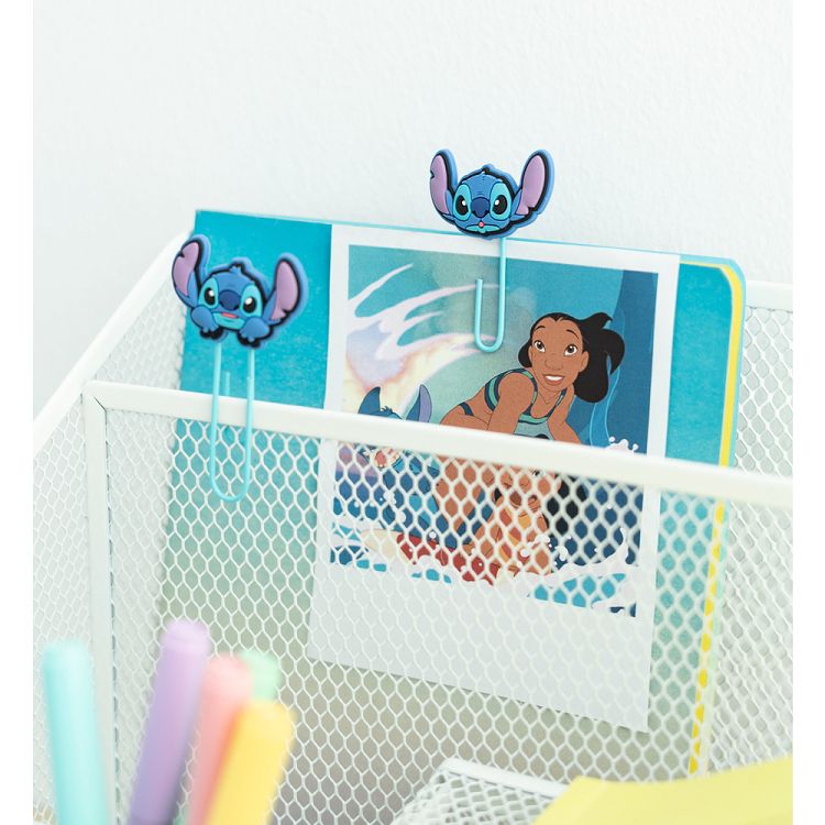 Σετ 4 Συνδετήρες DISNEY Lilo & Stitch Tropical