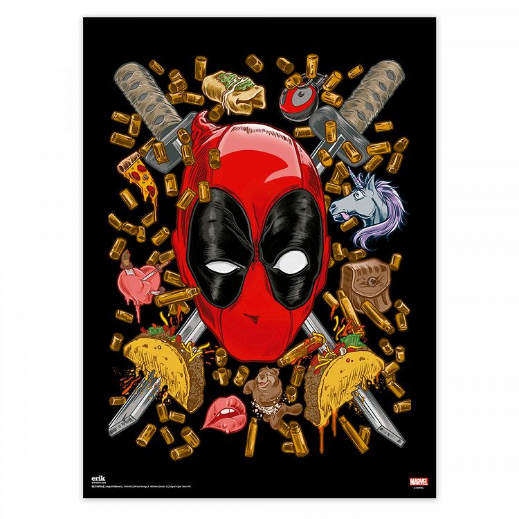 Σετ με 2 Μίνι-Αφίσες 38Χ52εκ MARVEL DEADPOOL