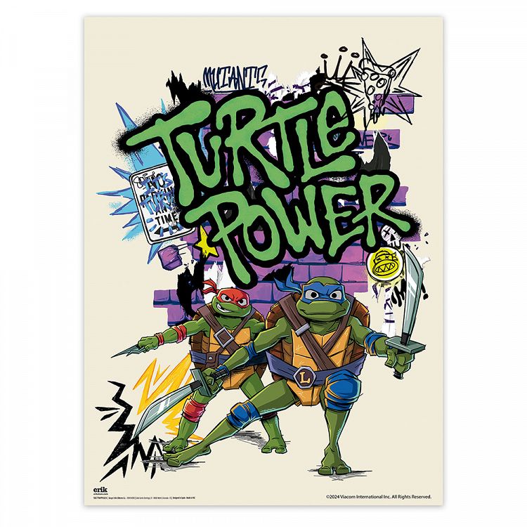 Σετ με 2 Μίνι-Αφίσες 38Χ52εκ ΧΕΛΩΝΟΝΙΝΤΖΑΚΙΑ/TMNT (Anime Collection)