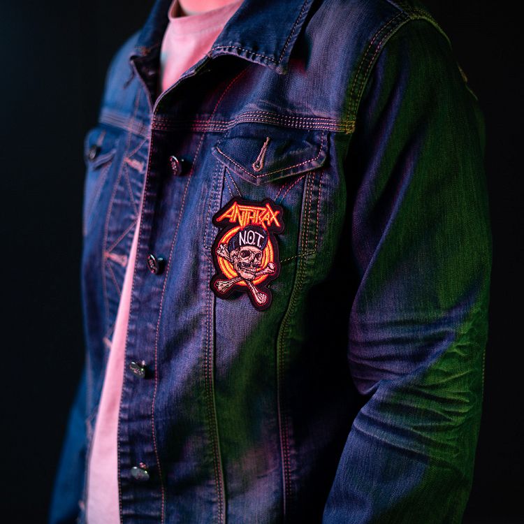Σετ με 3 Ραφτά/Patches ANTHRAX
