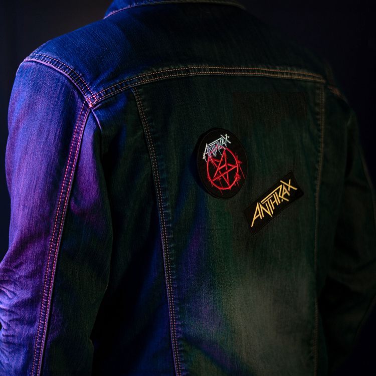 Σετ με 3 Ραφτά/Patches ANTHRAX