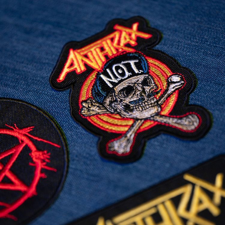 Σετ με 3 Ραφτά/Patches ANTHRAX