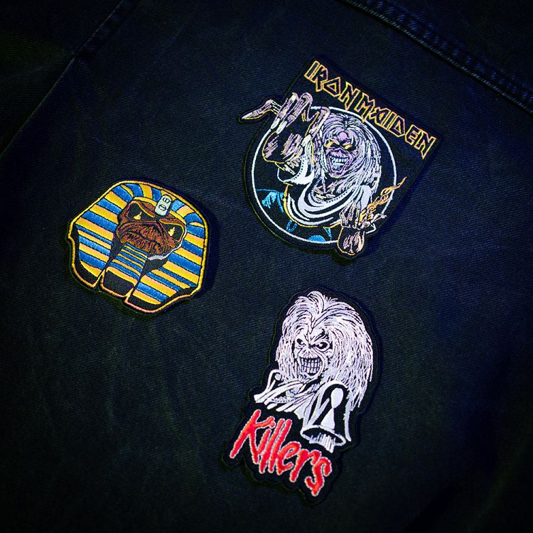Σετ με 3 Ραφτά/Patches IRON MAIDEN