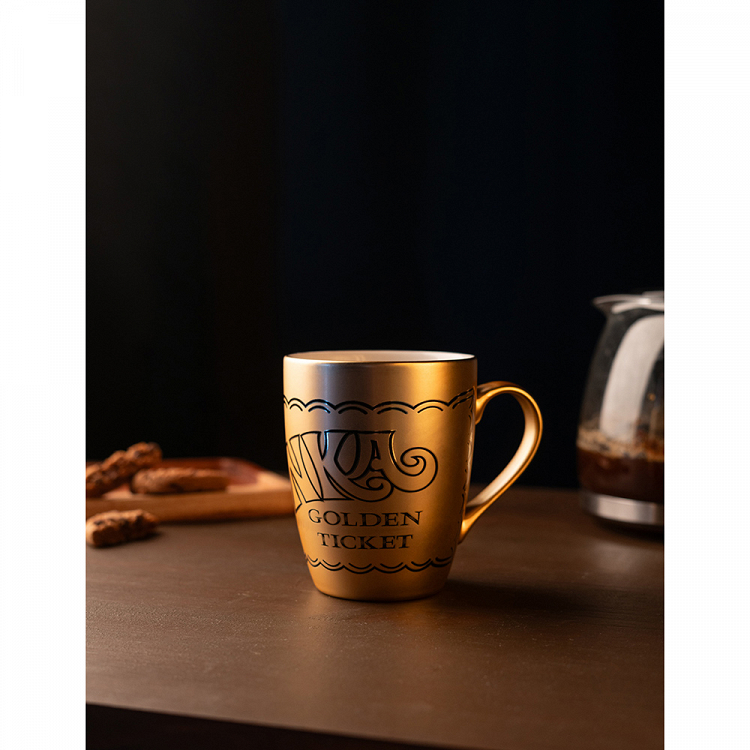 Κούπα 350ml WILLY WONKA Golden Ticket