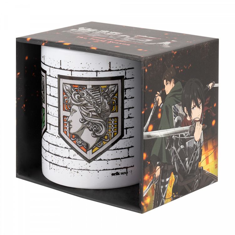 Κούπα 350ml ATTACK ON TITAN Wall Emblems (Anime Collection)