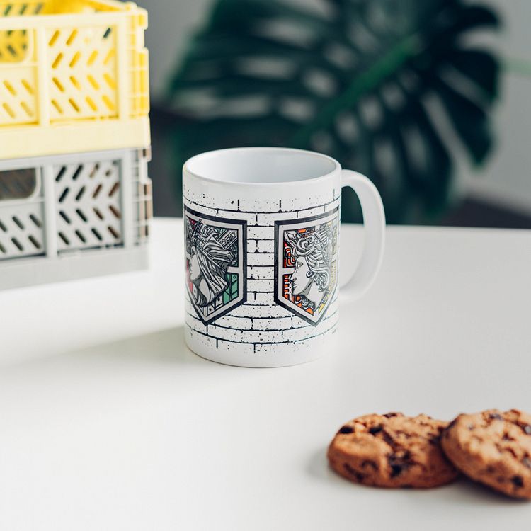 Κούπα 350ml ATTACK ON TITAN Wall Emblems (Anime Collection)
